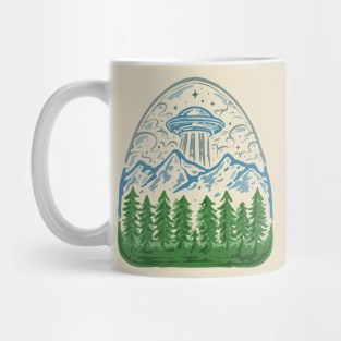 Alien Landing Mug